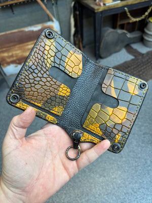 Anvil 5G Mini Long Wallet -  Camo Cowigator - Anvil Customs