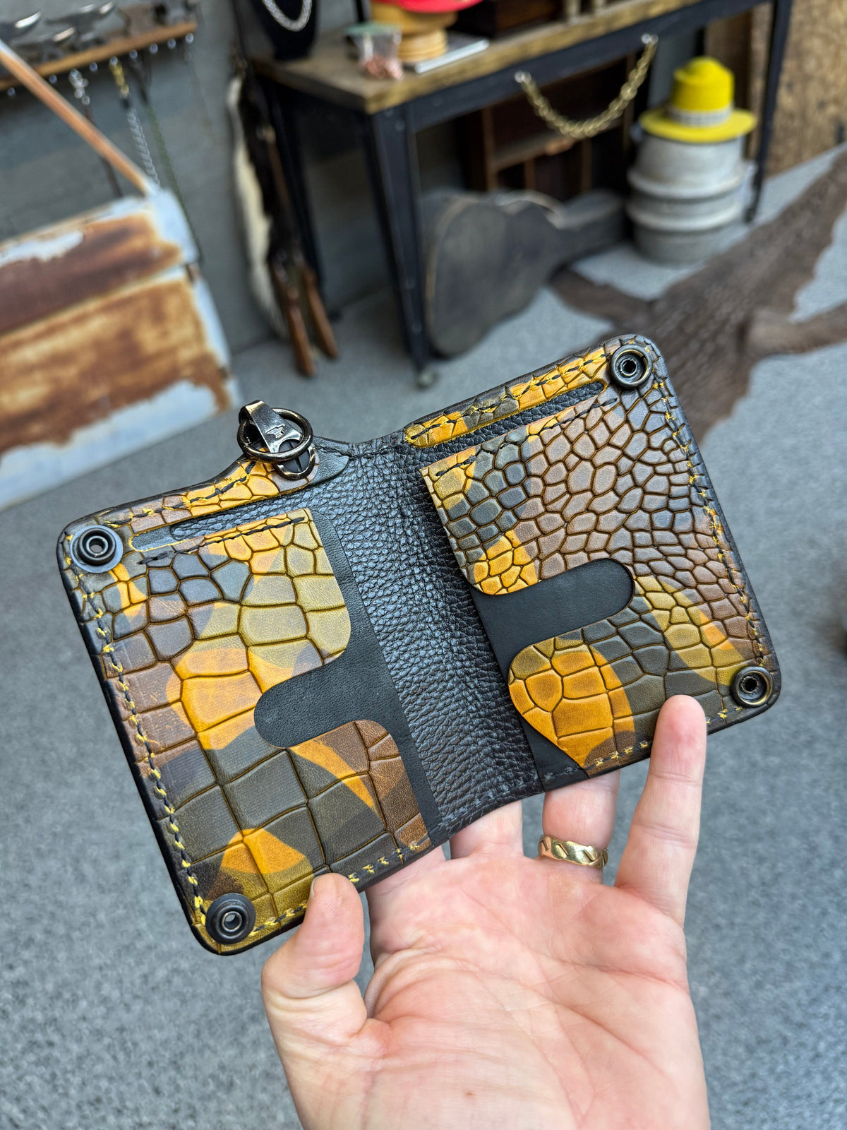 Anvil 5G Mini Long Wallet -  Camo Cowigator
