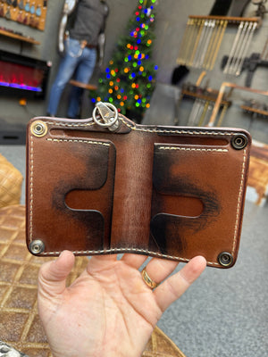 Anvil 5G Mini Long Wallet -  Himalayan Alligator - Anvil Customs