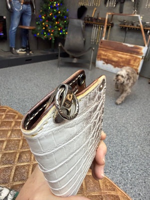 Anvil 5G Mini Long Wallet -  Himalayan Alligator - Anvil Customs