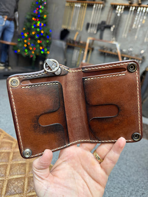 Anvil 5G Mini Long Wallet -  Himalayan Alligator - Anvil Customs