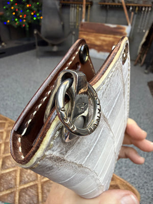 Anvil 5G Mini Long Wallet -  Himalayan Alligator - Anvil Customs