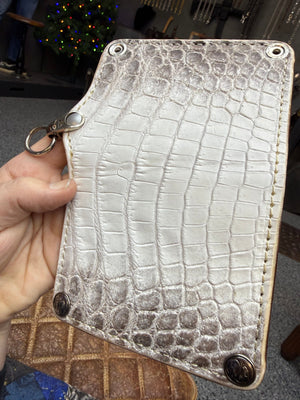 Anvil 5G Mini Long Wallet -  Himalayan Alligator - Anvil Customs