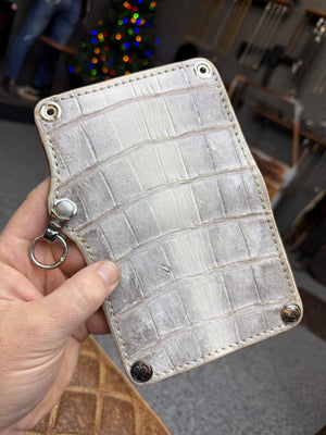 Anvil 5G Mini Long Wallet -  Himalayan Alligator - Anvil Customs