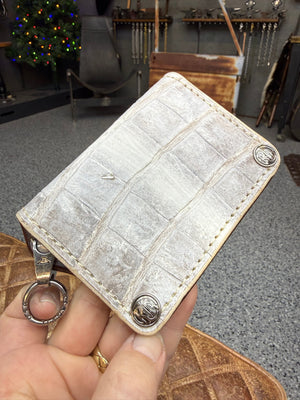 Anvil 5G Mini Long Wallet -  Himalayan Alligator - Anvil Customs