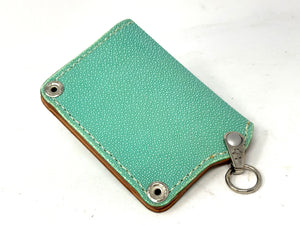 Anvil 5G Mini Long Wallet - Tiffany Blue Stingray