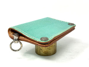Anvil 5G Mini Long Wallet - Tiffany Blue Stingray