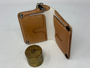 Anvil 5G Mini Long Wallet -  White/Red Alligator