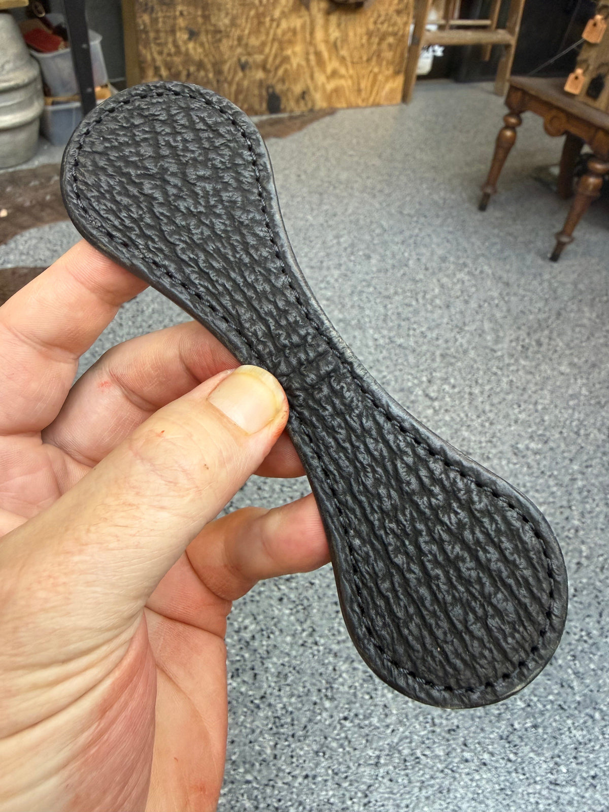 Anvil Cash Clamp / Money Clip Wallet:  Black Shark