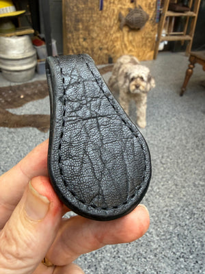 Anvil Cash Clamp Wallet:  Black Elephant