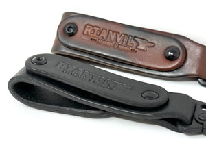 Anvil Leather Key Fob / Belt Hanger - Anvil Customs