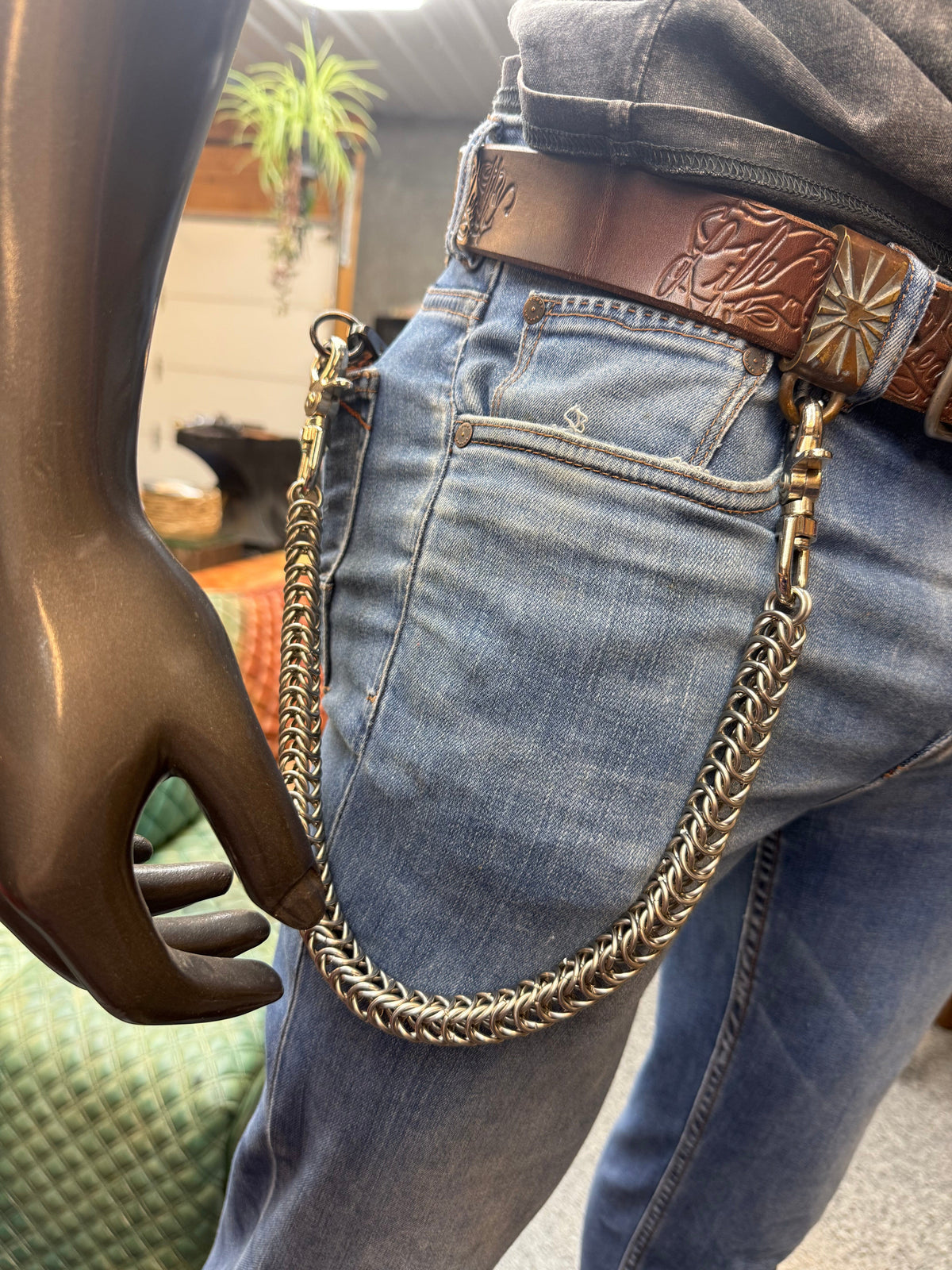 BOX Chainmaille Wallet Chain