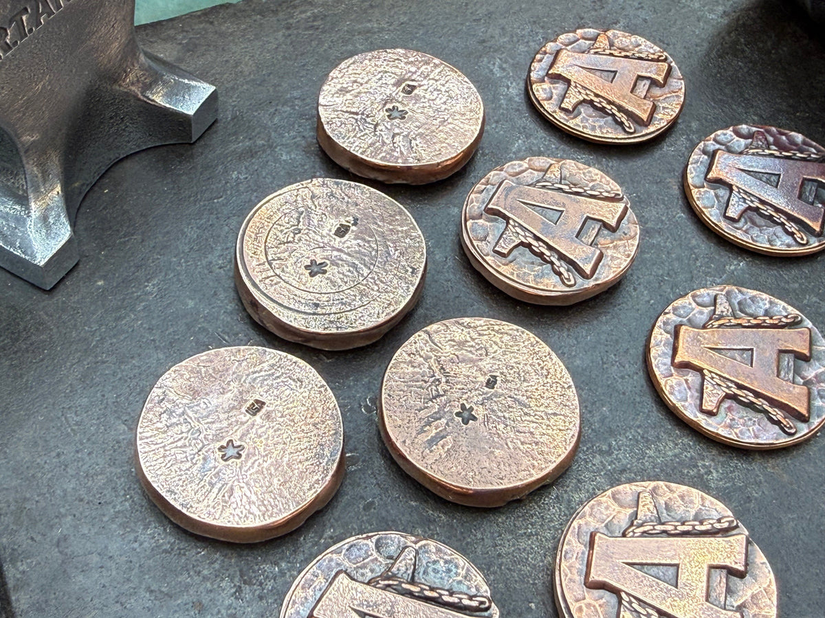 Copper Anvil Coin - 1st Edition