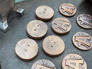 Copper Anvil Coin - 1st Edition