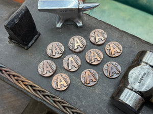 Copper Anvil Coin - 1st Edition