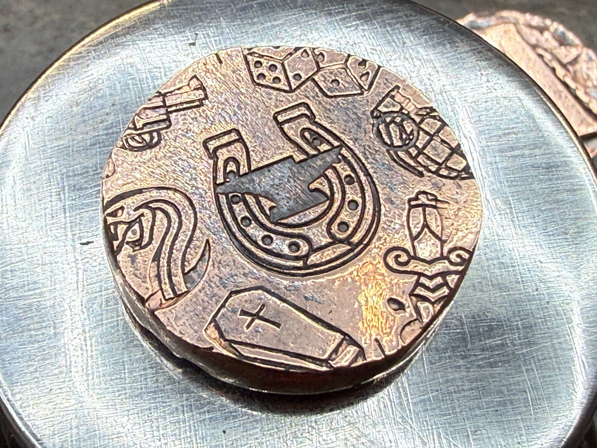 Copper Anvil Maker Coin