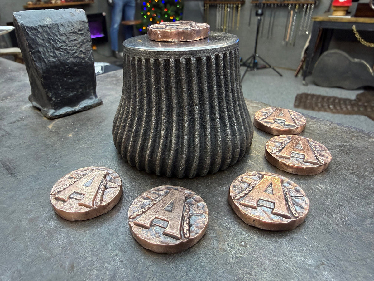 Copper Anvil Maker Coin