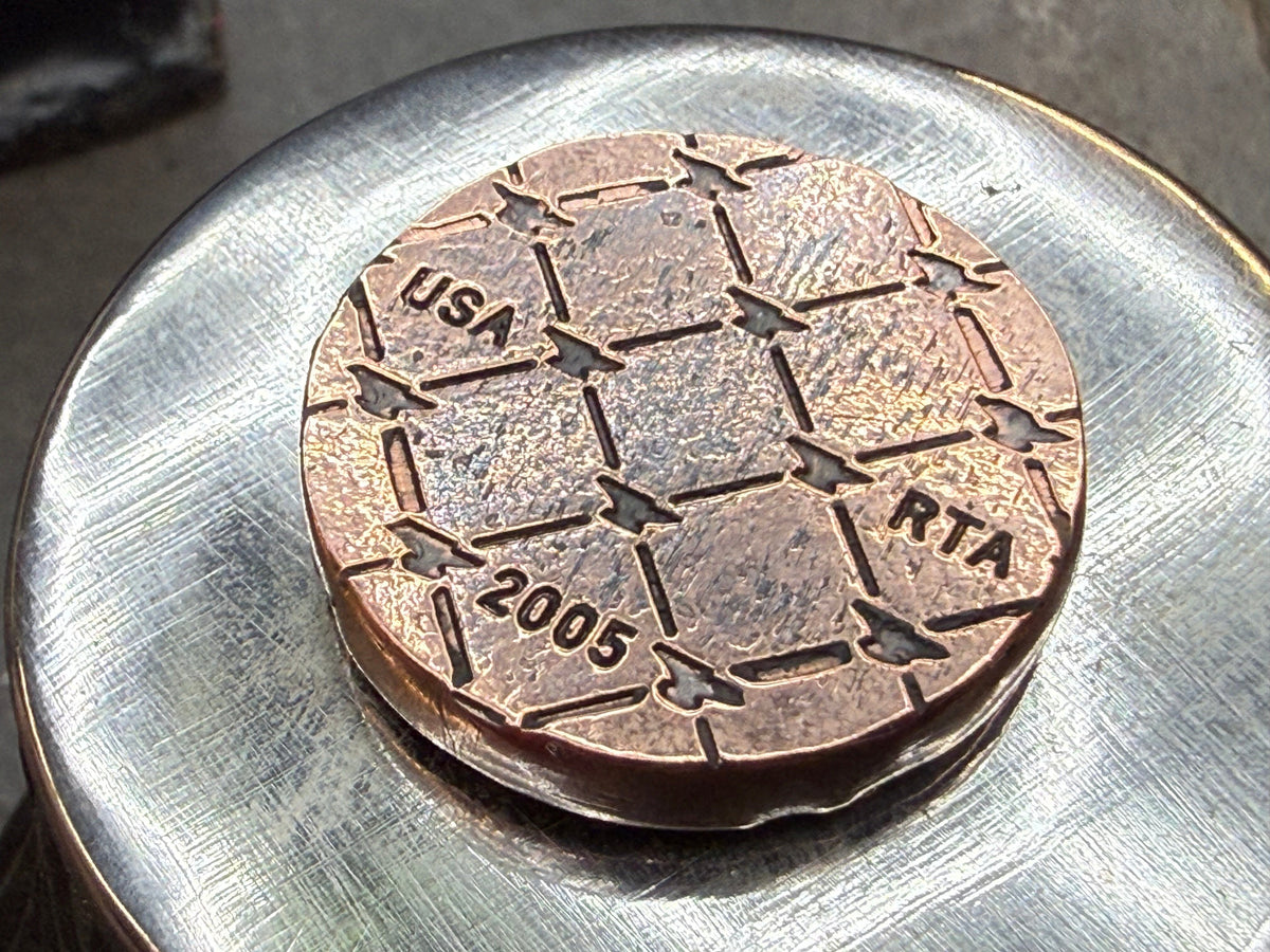 Copper Anvil Maker Coin