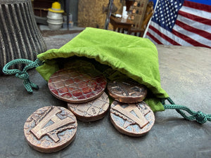 Copper Anvil Maker Coin