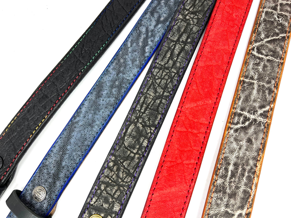 Custom Elephant Leather Belt