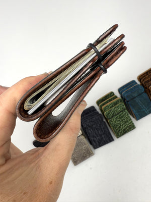 El Camino Wallet - Black Lizard