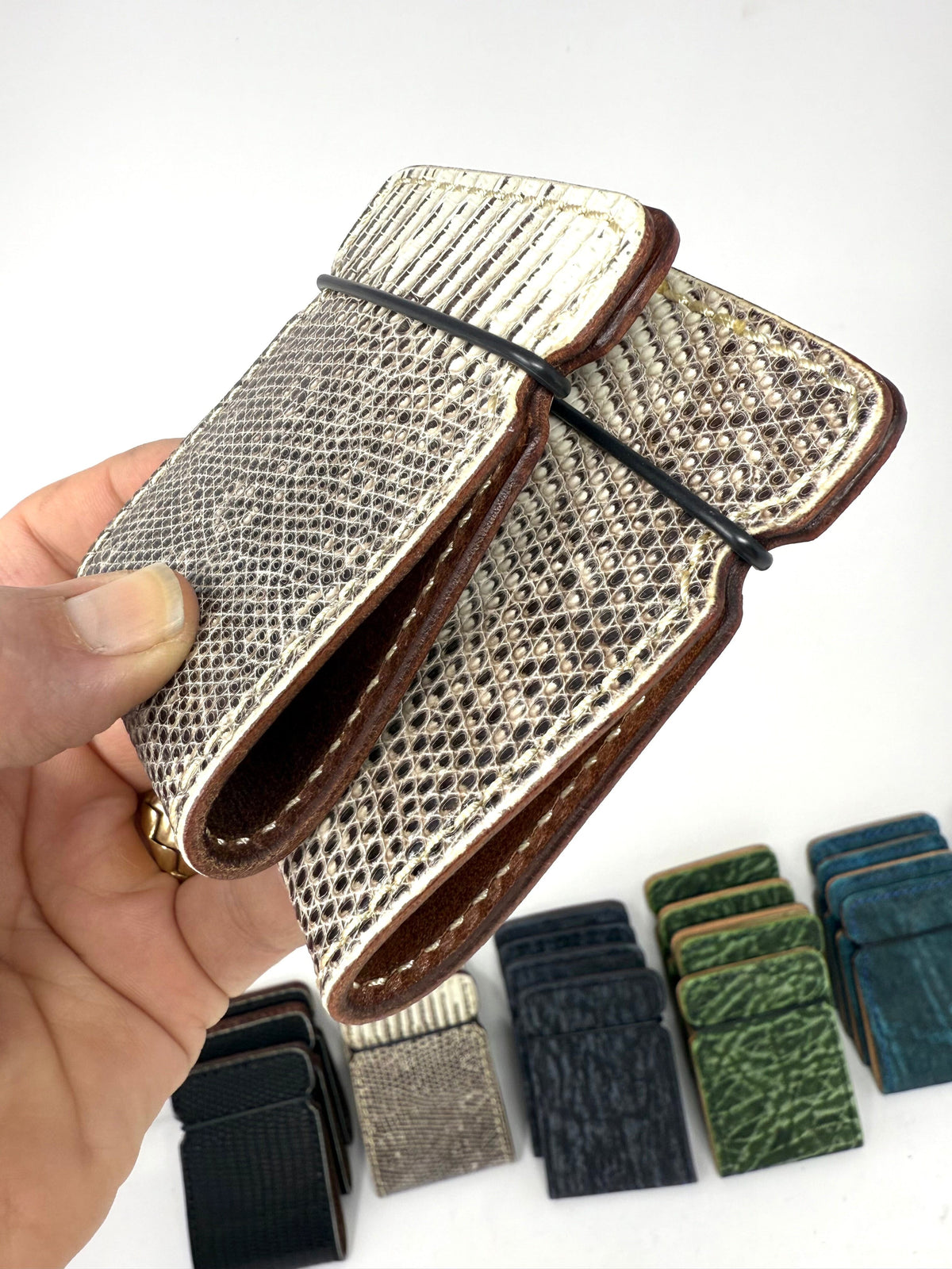 El Camino Wallet - Natural Lizard
