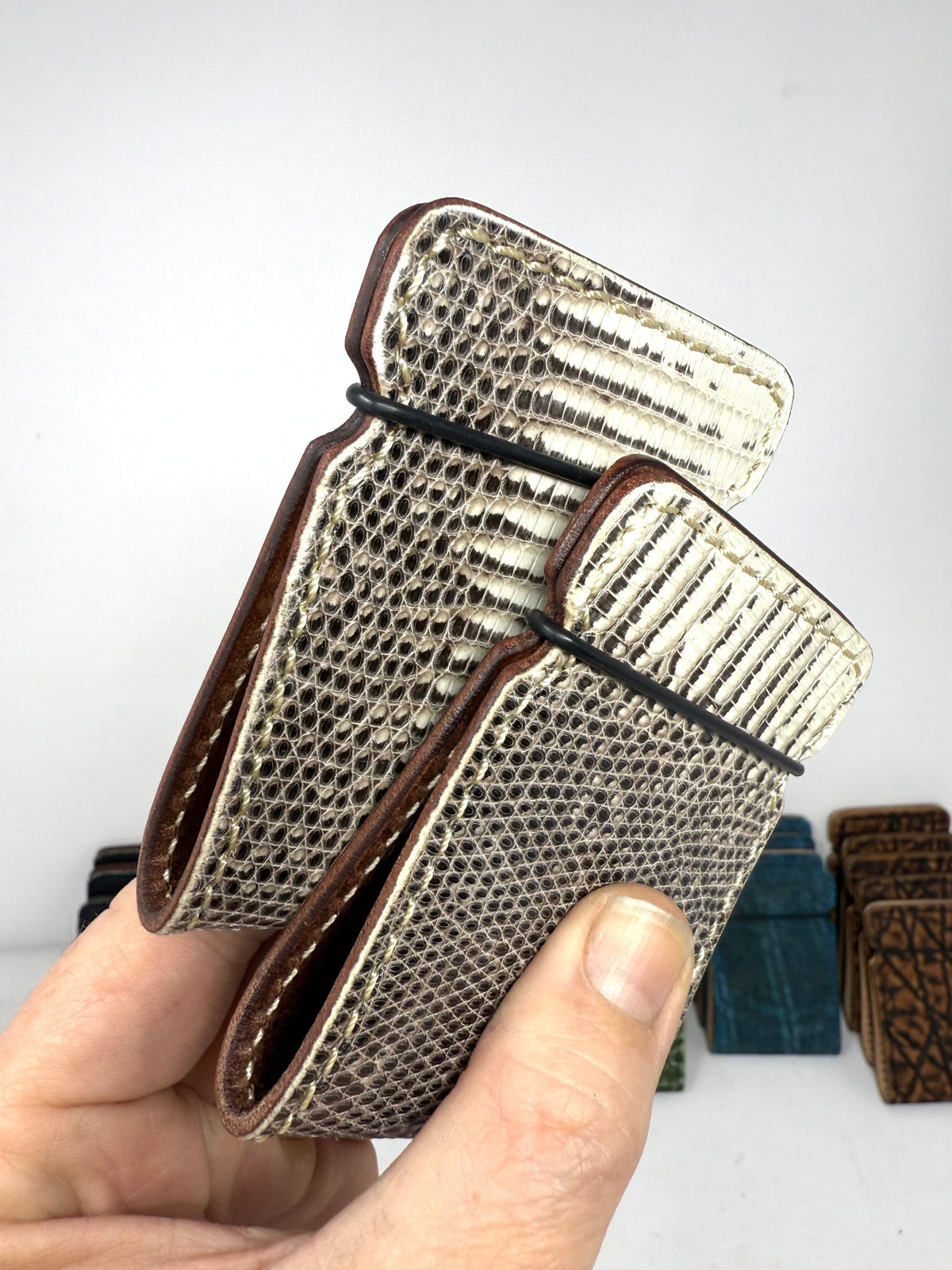 El Camino Wallet - Natural Lizard