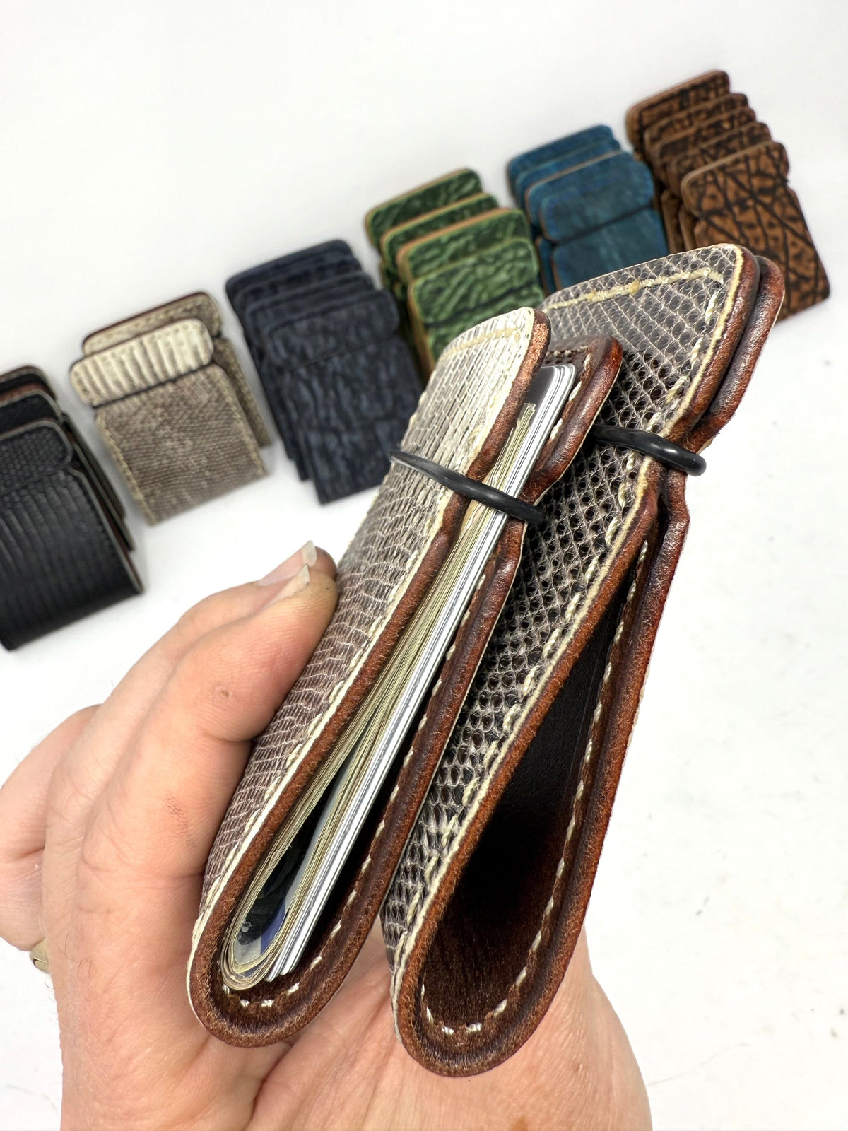 El Camino Wallet - Natural Lizard
