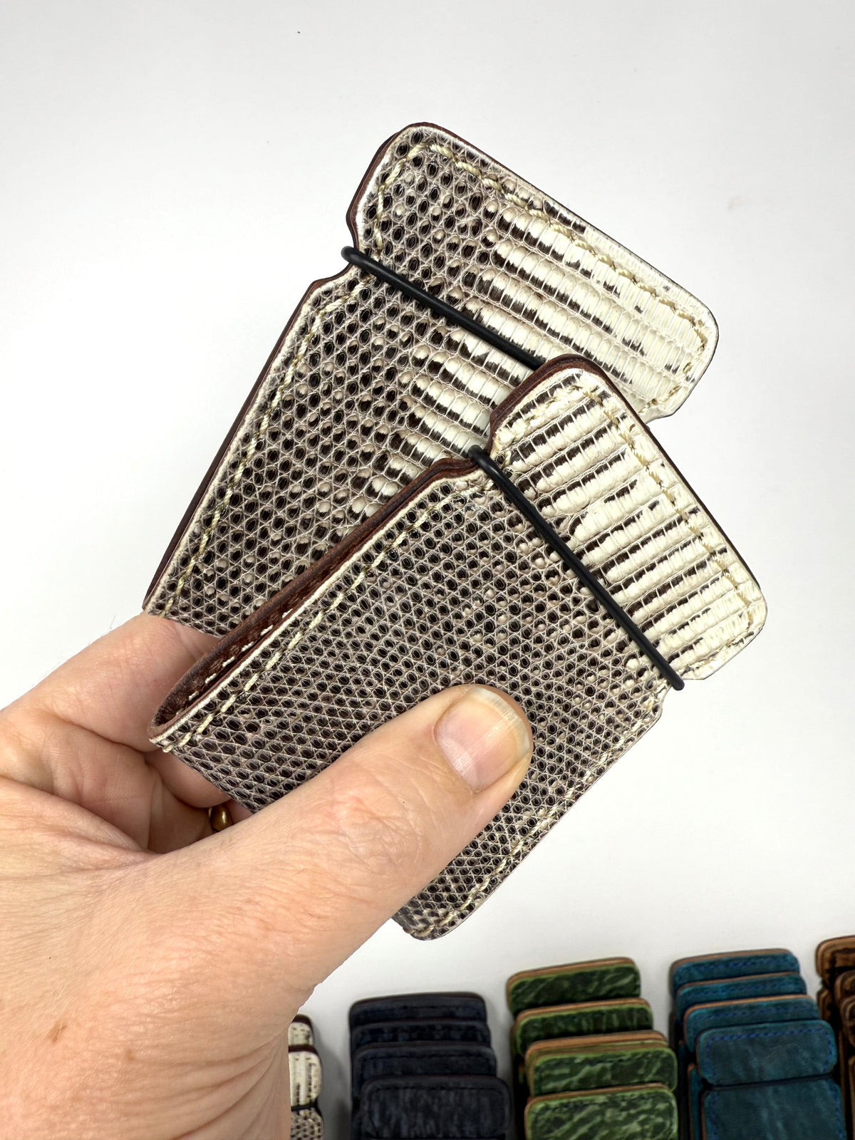 El Camino Wallet - Natural Lizard