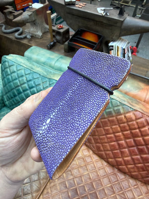El Camino Wallet - Purple Stingray