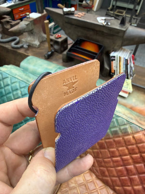 El Camino Wallet - Purple Stingray