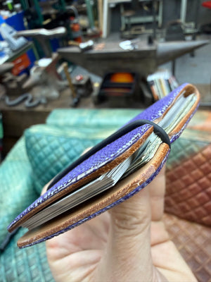 El Camino Wallet - Purple Stingray
