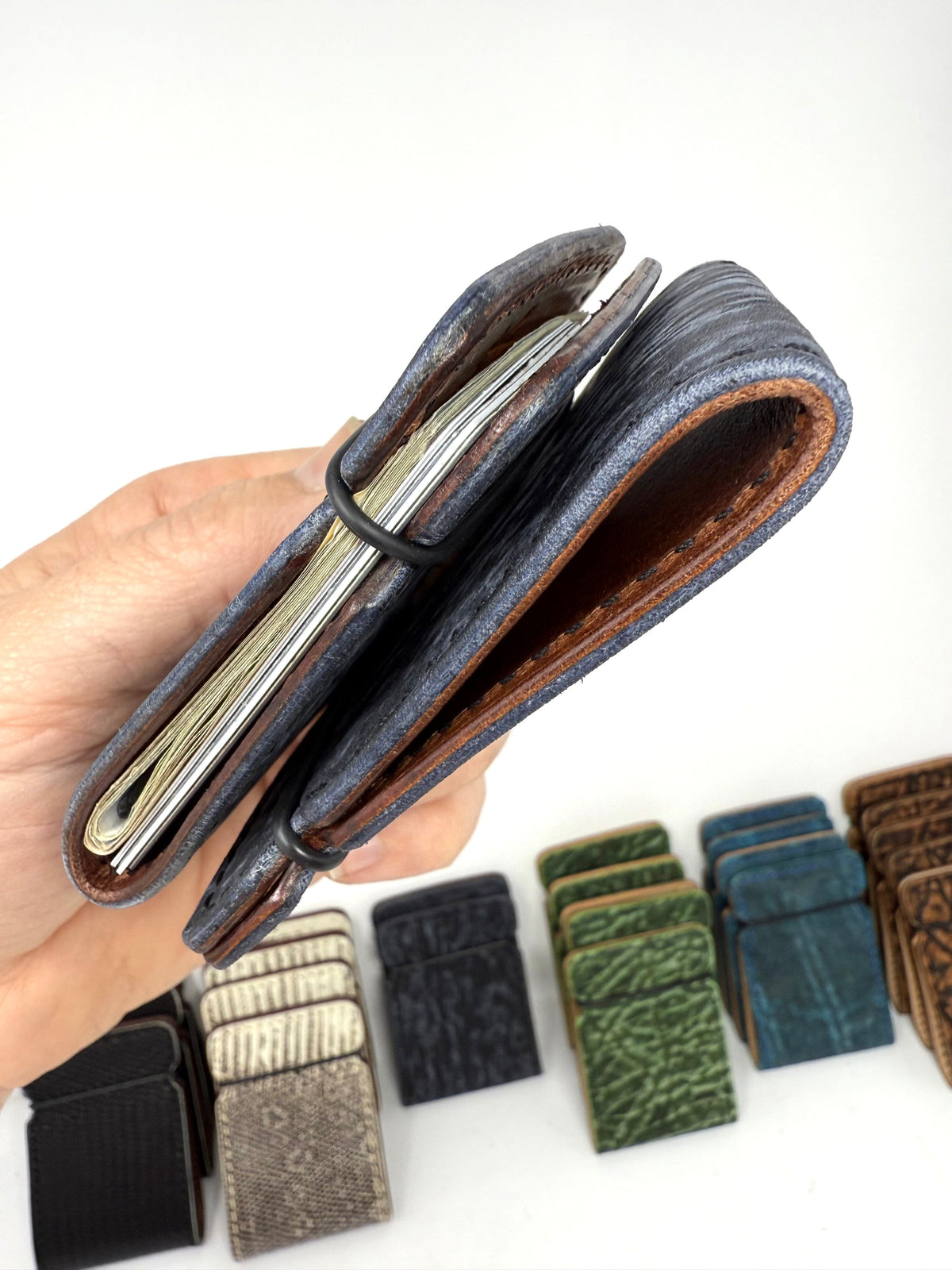 El Camino Wallet - Safari Blue Giraffe