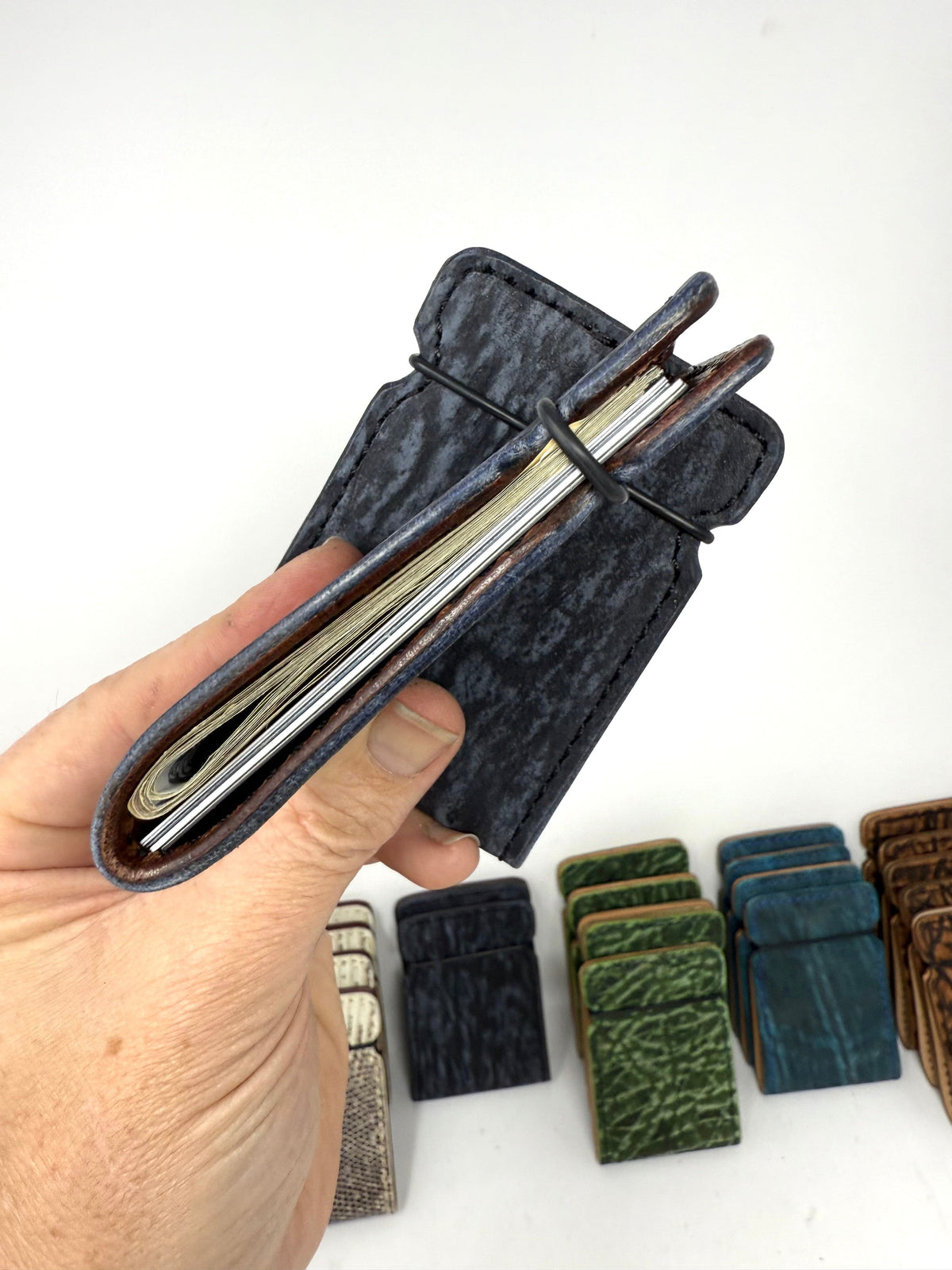 El Camino Wallet - Safari Blue Giraffe