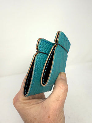 El Camino Wallet - Turquoise Alligator