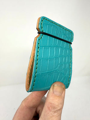 El Camino Wallet - Turquoise Alligator