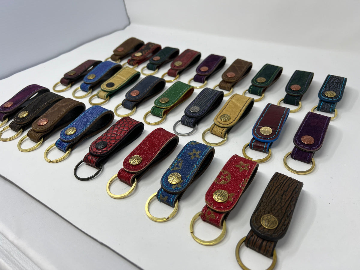 Exotic Leather Belt Loops - Anvil Customs