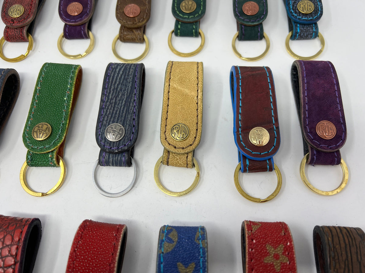 Exotic Leather Belt Loops - Anvil Customs