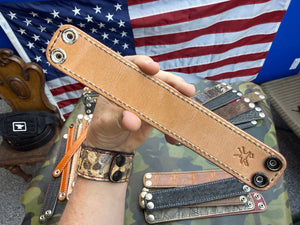 Exotic Leather Bracelet / Cuff:  Bourbon Millennium  Gator