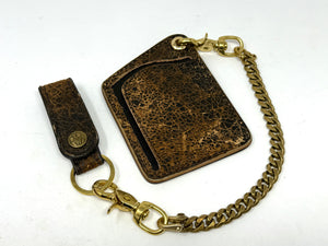 Fallout Lambskin Puritan Chain Wallet