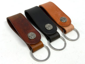 Leather Loop Belt Attachment Fob