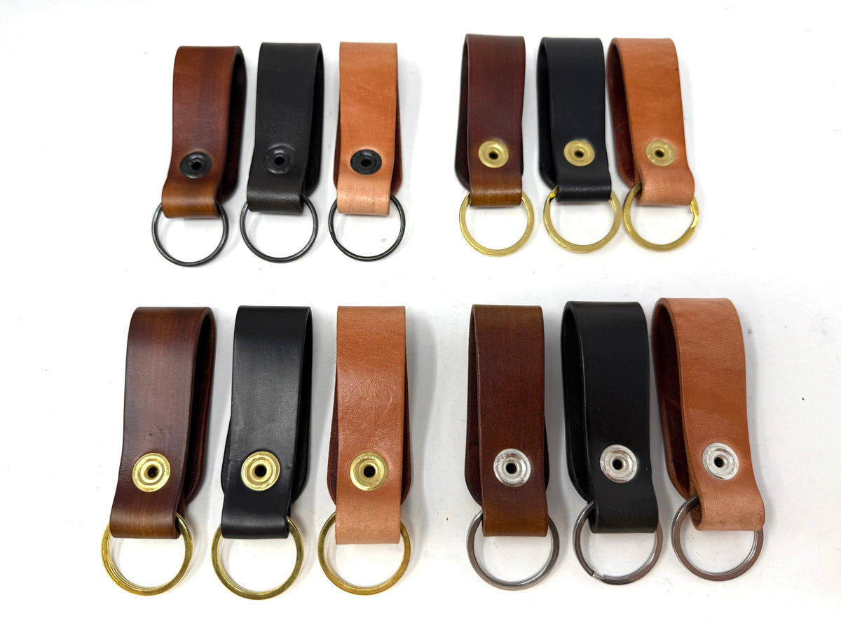 Leather Loop Belt Attachment Fob - Anvil Customs