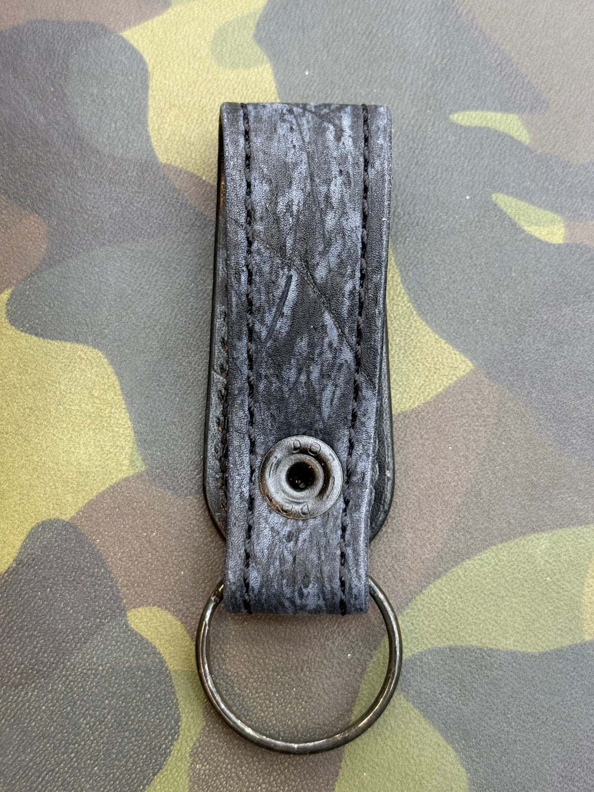 Leather Loop - Blue Cape Buffalo