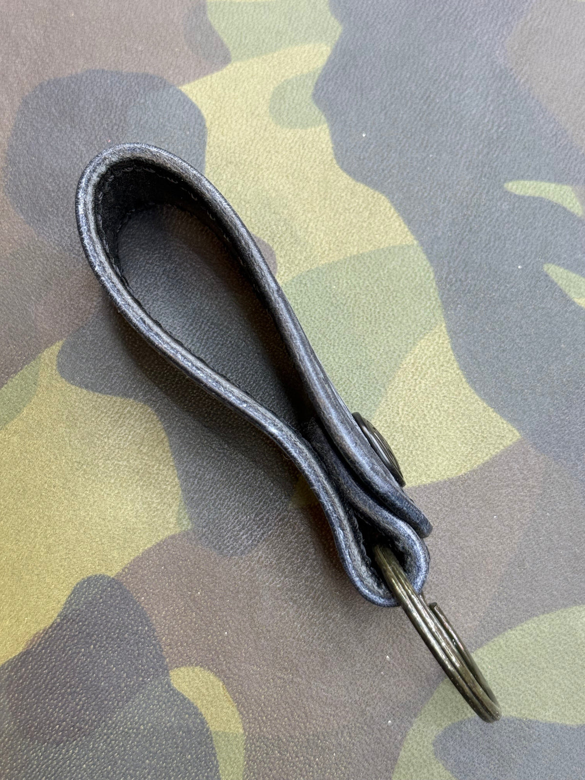 Leather Loop - Blue Cape Buffalo