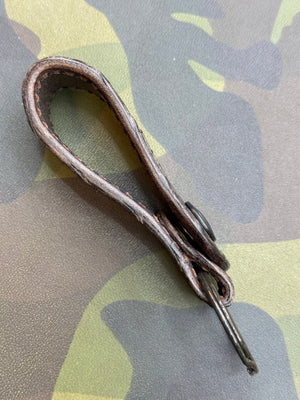 Leather Loop - Brown Alligator