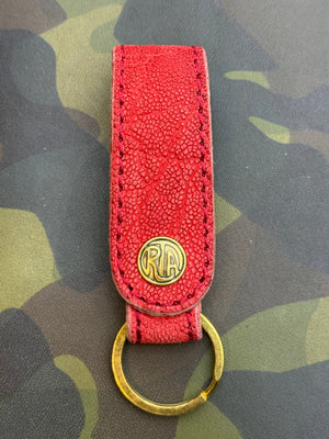 Leather Loop - Red Elephant