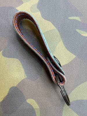 Leather Loop - SkyBlu Nubuck Alligator