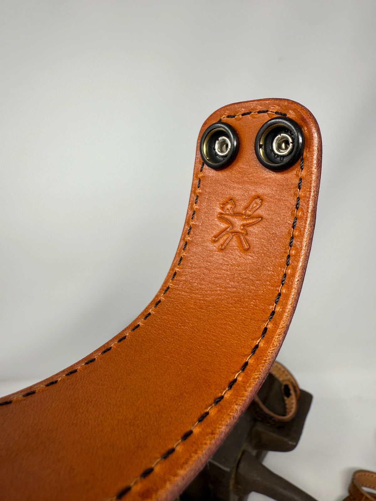 Oxblood Gator Leather Bracelet / Cuff