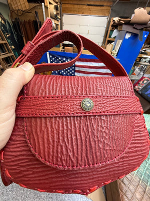 Red Shark Purse