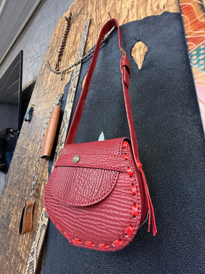 Red Shark Purse